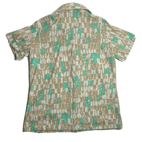 Vtg Cape Cod Match Mates Women's Geometric Shirt - Picture 4 of 5